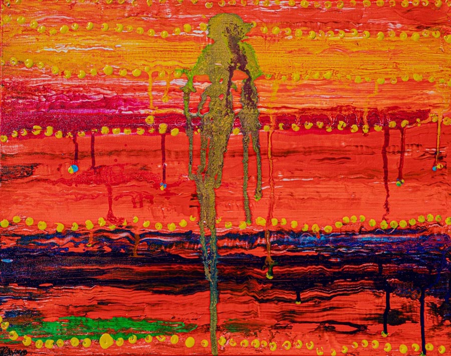 Simon Chinnory painting